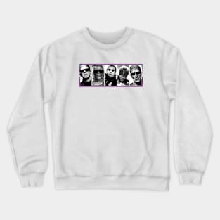 Sunglasses on Monsters - Groovy #8 Crewneck Sweatshirt